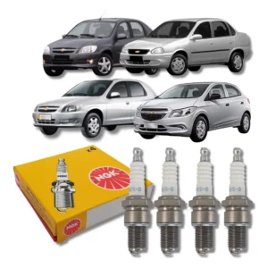 Jogo 4 Velas Celta 1.0 8v 2001...2010