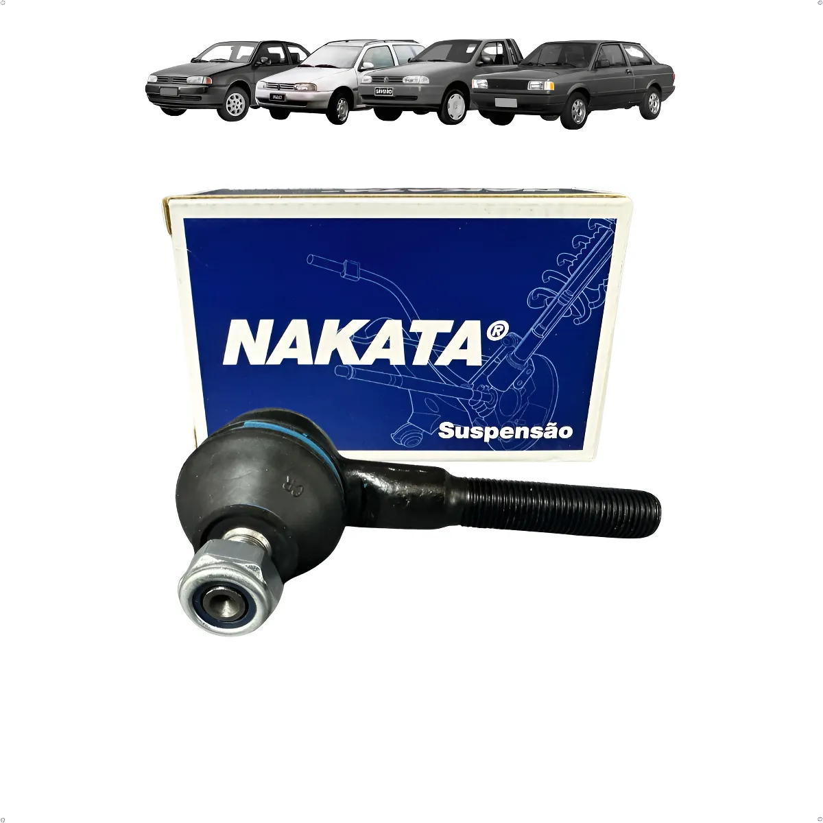 Terminal Barra Direção Parati/Saveiro/Gol Nakata N1027