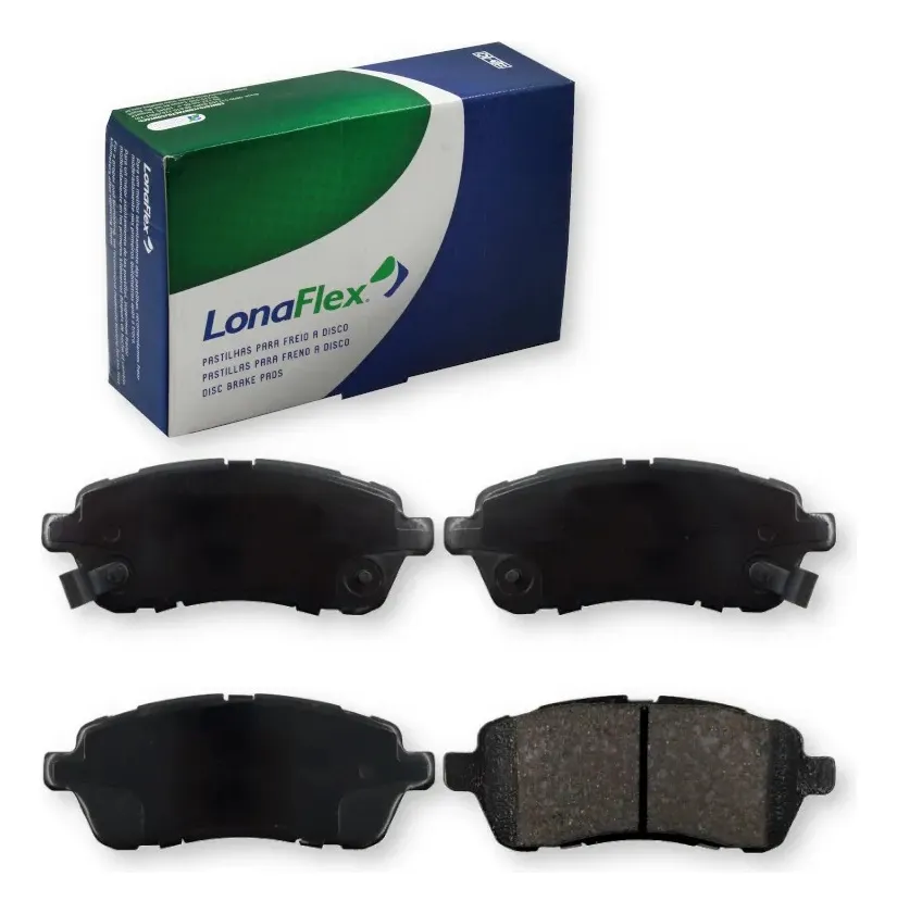 Pastilha Freio Diant Ford Fiesta/Ka Lonaflex P1097 - Imagem 4