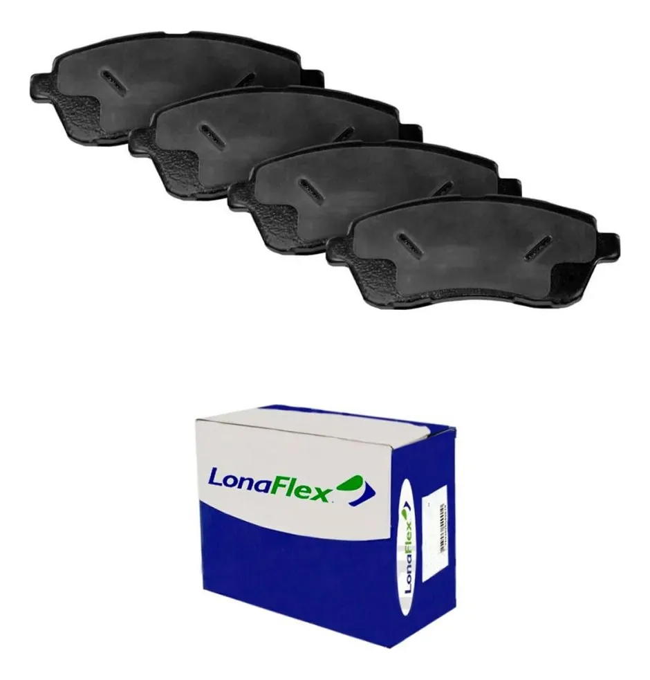 Pastilha Freio Diant Ford Fiesta/Ka Lonaflex P1097 - Imagem 3