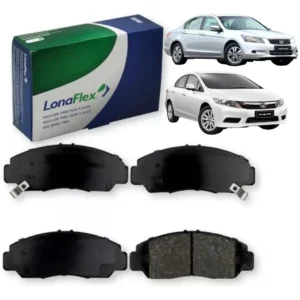 Pastilha Freio Diant Honda Civic P1388 Lonaflex