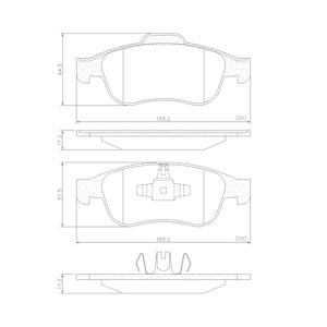 Pastilha Freio Diant Lonaflex P1422