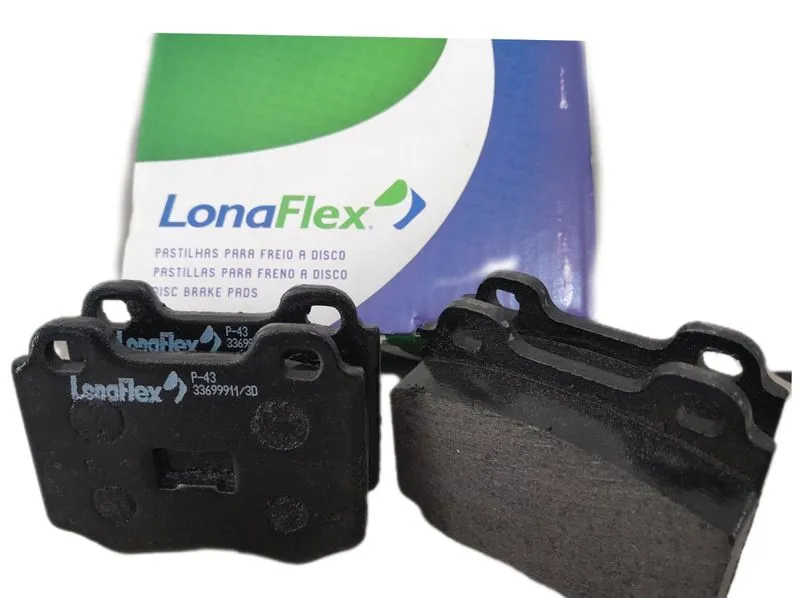 Pastilha Freio Diant GOL/SAVEIRO/VOYAGE/PARATI Lonaflex P43